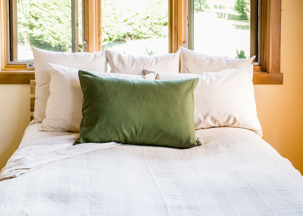 Buy Kapok Sleep Pillows - luxurious sateen is spun in the USA from 100%  USDA-certified